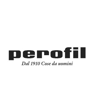 Perofil logo with 'Dal 1910 Cose da uomini' in black text on white background