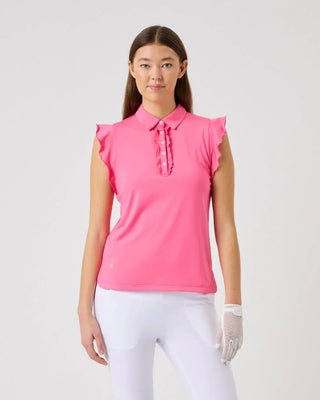 Daily Sports - Frill Sleeveless Polo Shirt