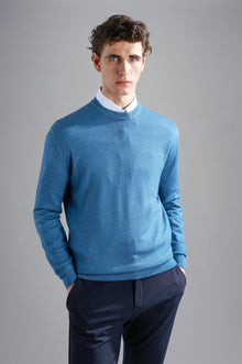  Paul & Shark - Col rond de laine mérinos délavé - LE CAPITAINE D'A BORD