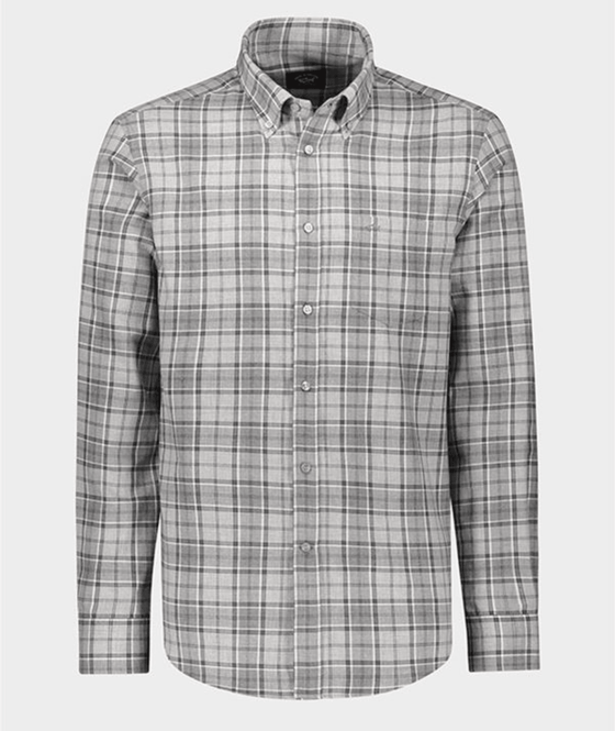 Paul & Shark - Chemise de flanelle carreaux - LE CAPITAINE D'A BORD
