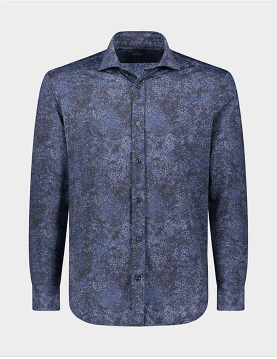Paul & Shark - Chemise manches longues motif abstrait Performance - J Fit - LE CAPITAINE D'A BORD