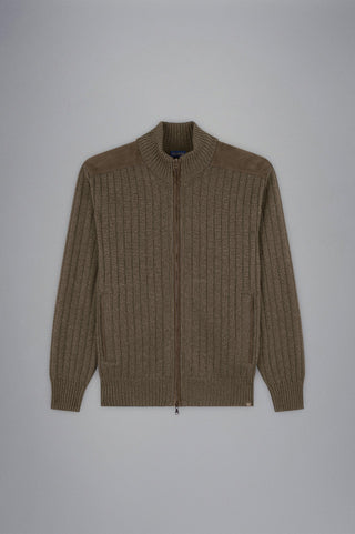 Paul & Shark - Cardigan zip de laine et cachemire