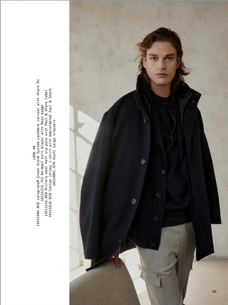 Paul & Shark - Manteau de cachemire Loro Piana Storm System©