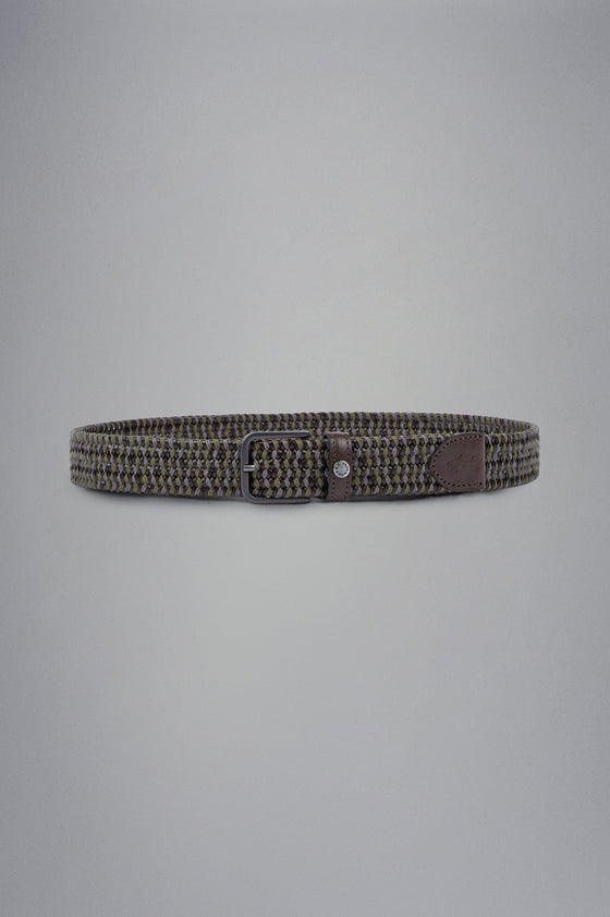 Paul & Shark - Ceinture tressée extensible avec garniture en cuir - LE CAPITAINE D'A BORD