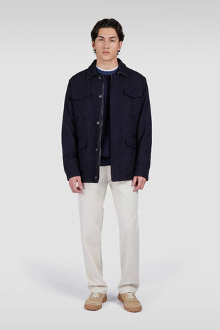 Paul & Shark - Chandail col rond de laine Soft Cool Touch
