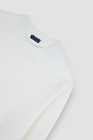 Paul & Shark - Chandail col rond de laine Soft Cool Touch