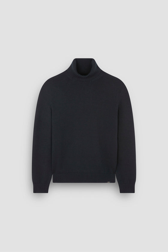 Paul & Shark - Chandail col roulé de laine Soft Cool Touch