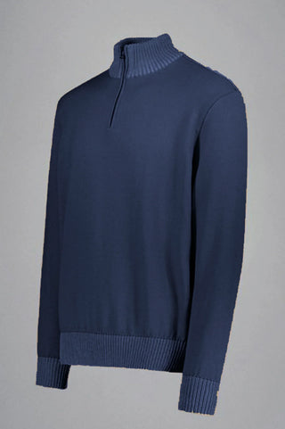 Paul & Shark - Chandail col zip de laine Soft Cool Touch