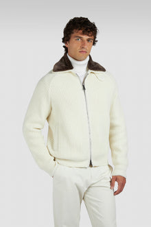  Paul & Shark - Cardigan zip laine RE-Wool
