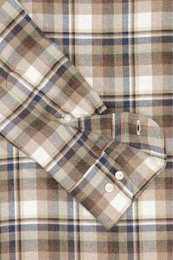 Paul & Shark - Chemise à careaux de flanelle Xsoft