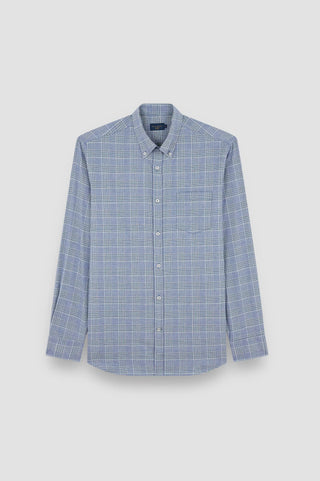 Paul & Shark - Chemise à careaux de flanelle Xsoft