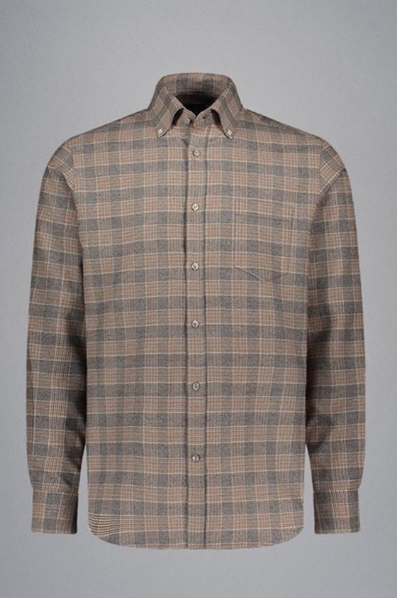 Paul & Shark - Chemise à careaux de flanelle Xsoft