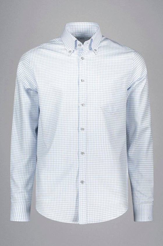 Paul & Shark - Chemise à carreaux de coton Silver Collection