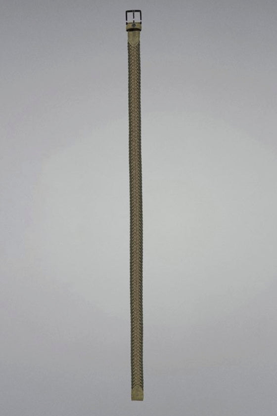 Paul & Shark - Ceinture avec détails de suède tressée élastique