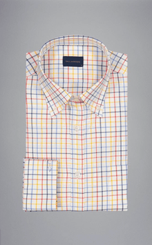  Paul & Shark - Chemise manches longues de coton à carreaux - LE CAPITAINE D'A BORD