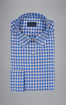  Paul & Shark - Chemise manches longues de coton à carreaux - LE CAPITAINE D'A BORD