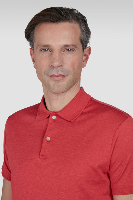 Paul & Shark - Polo manches courtes de soie et coton