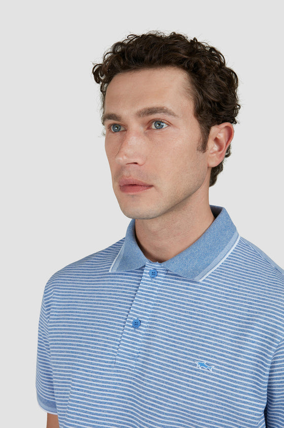 Paul & Shark - Polo rayé manches courtes coton piqué
