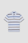 Paul & Shark - Polo manches courtes rayé de coton piqué