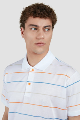 Paul & Shark - Polo manches courtes de coton double mercerisé