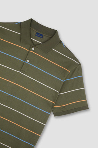 Paul & Shark - Polo manches courtes de coton double mercerisé