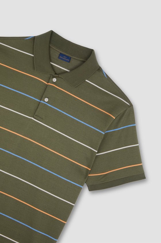 Paul & Shark - Polo manches courtes de coton double mercerisé