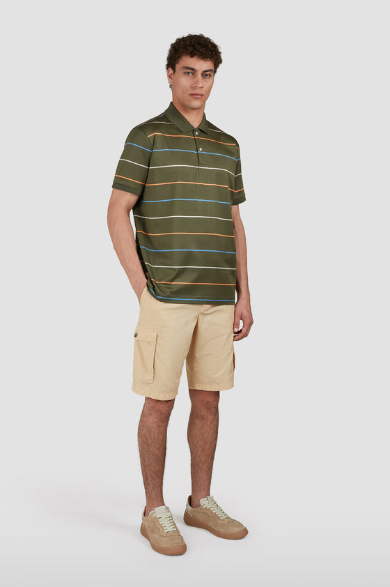 Paul & Shark - Polo manches courtes de coton double mercerisé