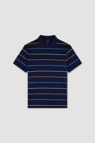 Paul & Shark - Polo manches courtes de coton double mercerisé
