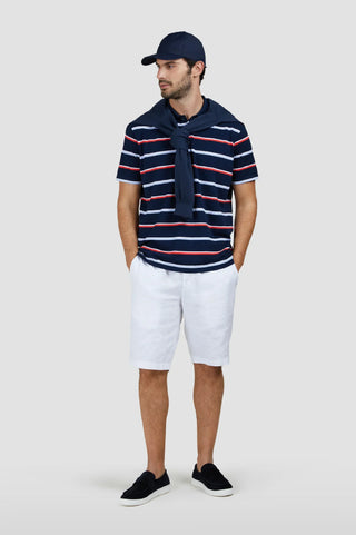 Paul & Shark - Polo manches courtes de coton double mercerisé