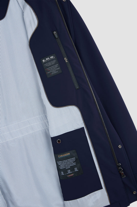 Paul & Shark - Manteau Typhoon® Re-4x4 Stretch avec Alcantara