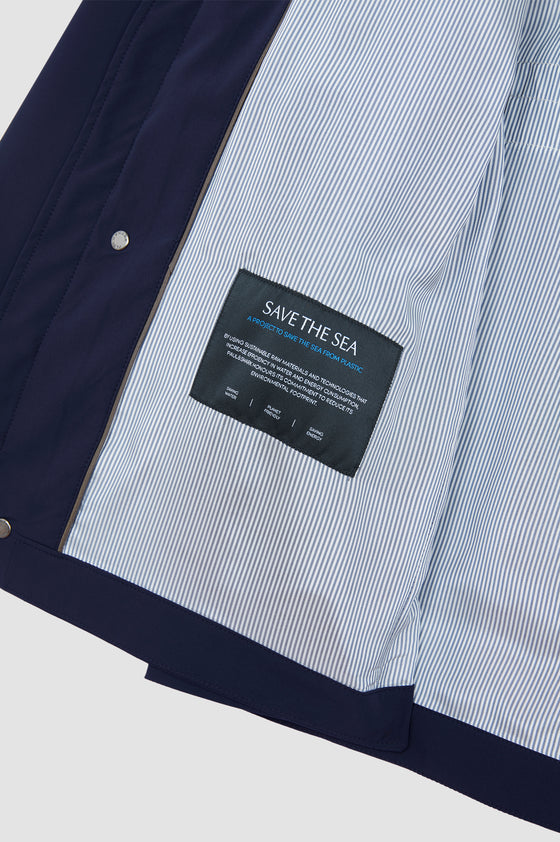 Paul & Shark - Manteau Typhoon® Re-4x4 Stretch avec Alcantara