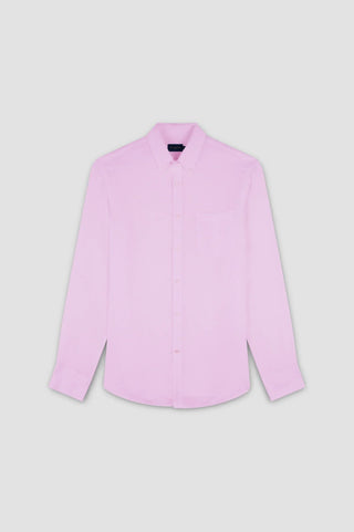 Paul & Shark - Chemise de lin manches longues unie