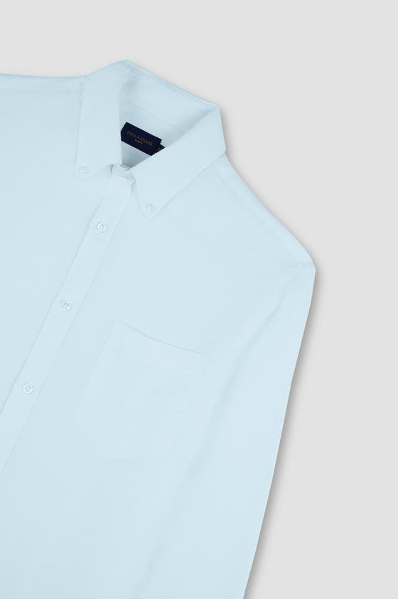 Paul & Shark - Chemise de lin manches longues unie