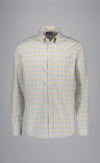 Paul & Shark - Chemise manches longues à carreaux de coton
