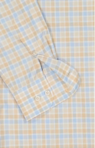 Paul & Shark - Chemise manches longues à carreaux de coton