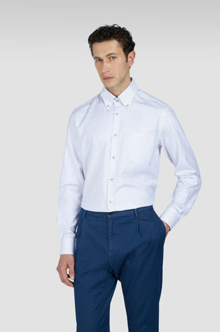 Paul & Shark - Chemise manches longues de coton Silver Collection