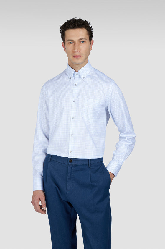 Paul & Shark - Chemise manches longues de coton Silver Collection