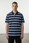 Paul & Shark - Polo rayé manches courtes coton double mercerisé