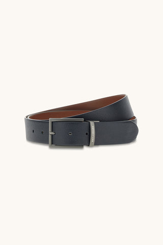 Paul & Shark - Ceinture de cuir reversible