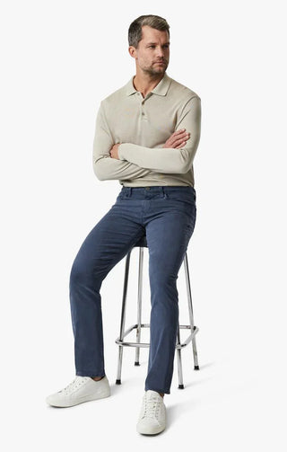 34 Heritage - Cool Dark Denim Twill - LE CAPITAINE D'A BORD