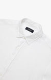 34 Heritage - Linen Chambray Shirt Bright White - LE CAPITAINE D'A BORD
