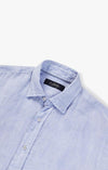 34 Heritage - Linen Chambray Shirt Hawaiian Ocean - LE CAPITAINE D'A BORD