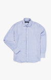 34 Heritage - Linen Chambray Shirt Hawaiian Ocean - LE CAPITAINE D'A BORD