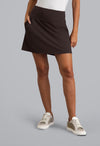 Ibkül - Women's Solid A-Line Skort 17" - 44000