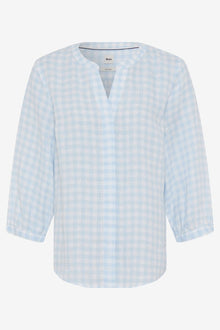  BRAX - Velia - Blouse de lin à carreaux