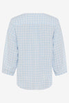 BRAX - Velia - Blouse de lin à carreaux