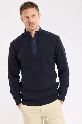 Armor-Lux - Pull Camioneur de tricot de coton