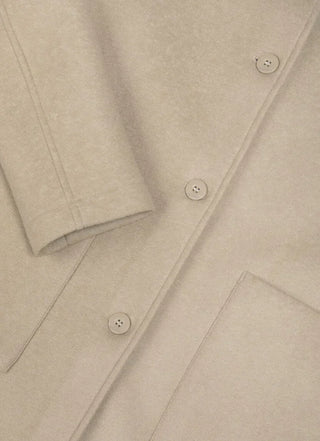 Colmar - Knit Tasteful - Manteau long en drap de laine pour femme