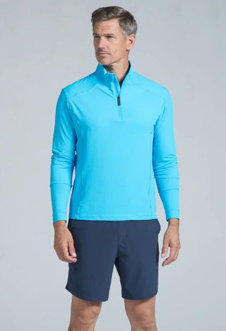 Ibkül - Men's Long Sleeve Mock Neck Pullover - 90199 (Modern Fit)
