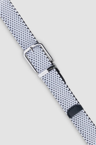 Paul & Shark - Ceinture tressée élastique reversible